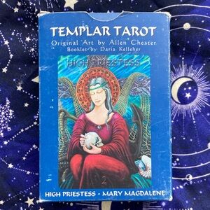 Vintage Templar Tarot cards
